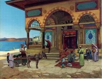 unknow artist Arab or Arabic people and life. Orientalism oil paintings 120 France oil painting art